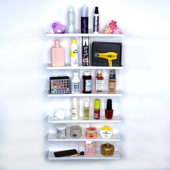 Display Shelf Miniature Wall Mounted for ULTA Mini Brands - Custom 3D Printed - Picture 1 of 5